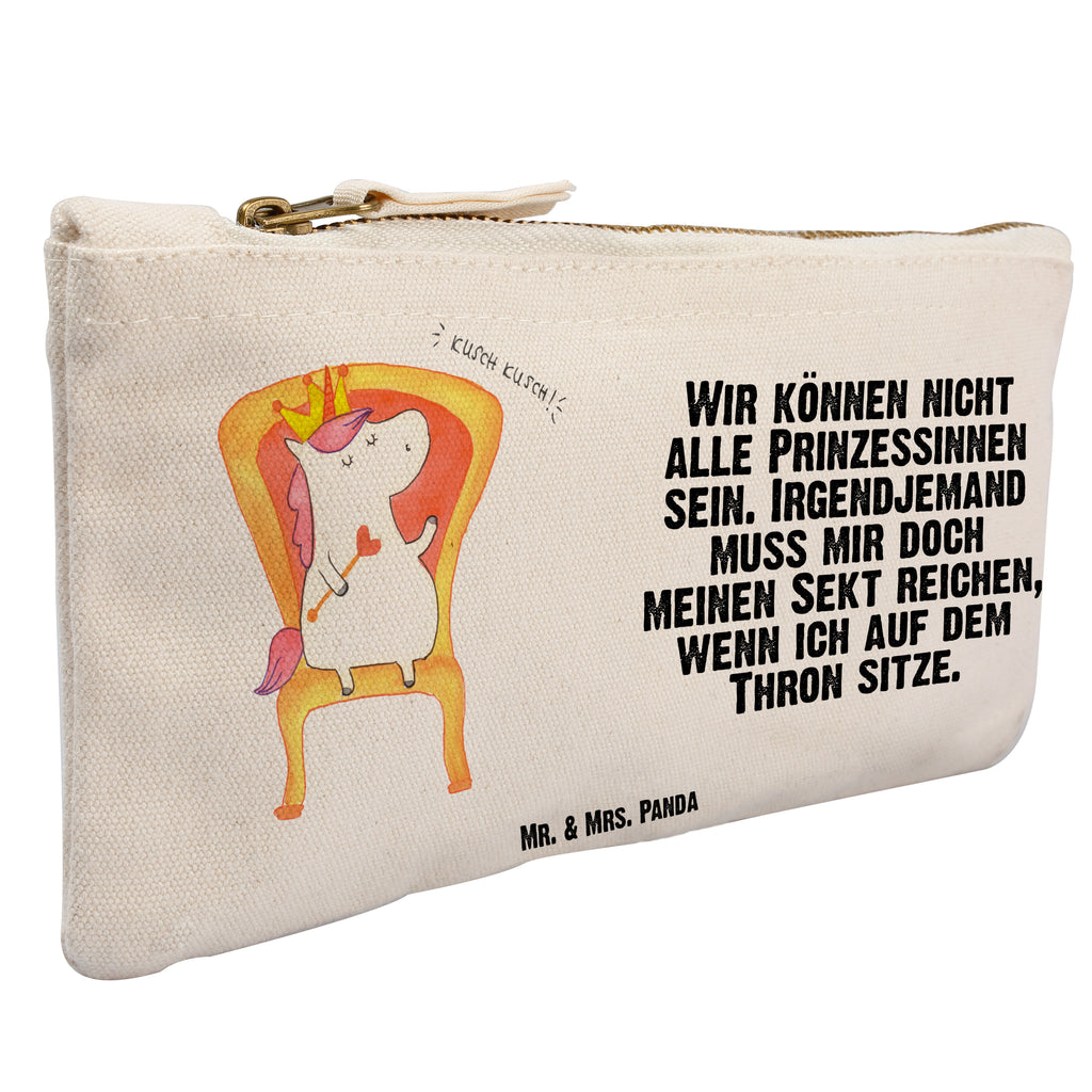 Schminktasche Einhorn König Schminktasche, Kosmetiktasche, Kosmetikbeutel, Stiftemäppchen, Etui, Federmappe, Makeup, XXL, Schminketui, Kosmetiketui, Schlamperetui, Einhorn, Einhörner, Einhorn Deko, Pegasus, Unicorn, König, Präsident, Bundeskanzler, Herrscher, Kaiser, Prinzessin, Krone