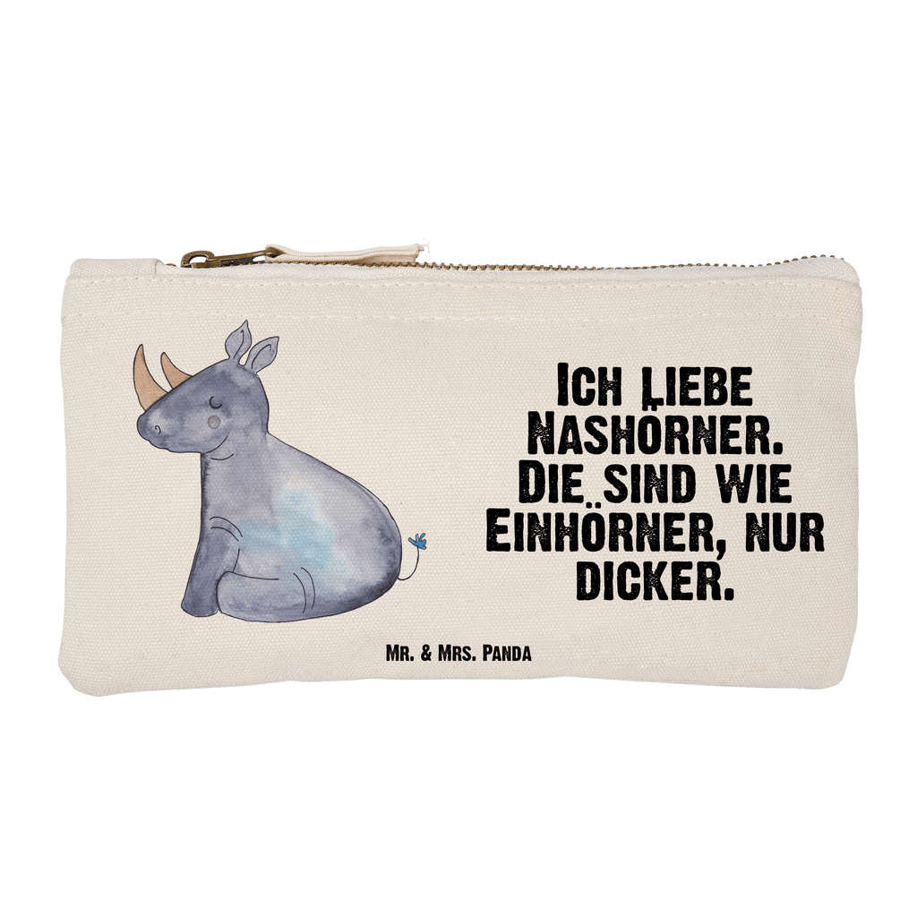 Schminktasche Einhorn Nashorn Schminktasche, Kosmetiktasche, Kosmetikbeutel, Stiftemäppchen, Etui, Federmappe, Makeup, XXL, Schminketui, Kosmetiketui, Schlamperetui, Einhorn, Einhörner, Einhorn Deko, Pegasus, Unicorn, Regenbogen, witzig, lustig, Zoo, Glitzer, Einhornpower, Erwachsenwerden, Nashorn, Nashörner