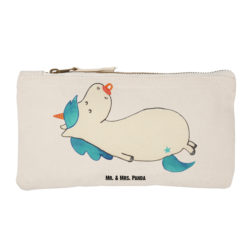Schminktasche Einhorn Schnullie Schminktasche, Kosmetiktasche, Kosmetikbeutel, Stiftemäppchen, Etui, Federmappe, Makeup, XXL, Schminketui, Kosmetiketui, Schlamperetui, Einhorn, Einhörner, Einhorn Deko, Pegasus, Unicorn, Baby, Kleinkind, Geburt, Geburtstag, Säugling, Schnuller, Geschenk Geburt, Mutter, Mama