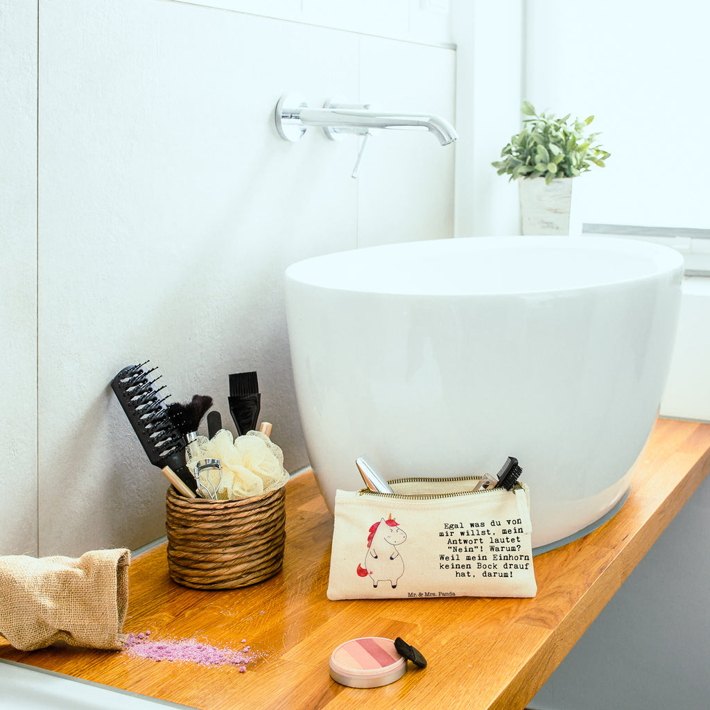 Schminktasche Einhorn wütend Schminktasche, Kosmetiktasche, Kosmetikbeutel, Stiftemäppchen, Etui, Federmappe, Makeup, XXL, Schminketui, Kosmetiketui, Schlamperetui, Einhorn, Einhörner, Einhorn Deko, Pegasus, Unicorn, Realität, Ansage, lustlos, nein, Büro, Arbeit, wütend, dumme Fragen, lustig, Spaß, Geschenk