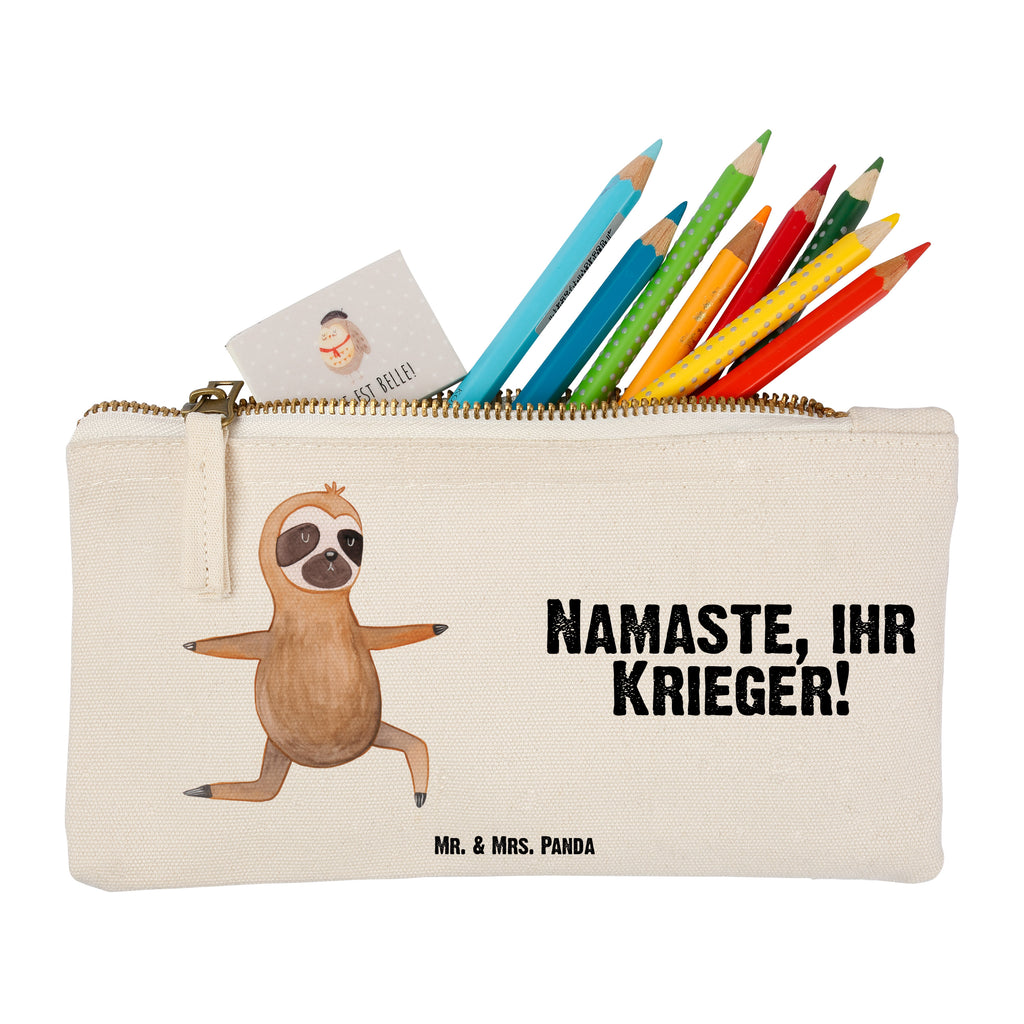 Schminktasche Faultier  Yoga Schminktasche, Kosmetiktasche, Kosmetikbeutel, Stiftemäppchen, Etui, Federmappe, Makeup, XXL, Schminketui, Kosmetiketui, Schlamperetui, Faultier, Faultier Geschenk, Faultier Deko, Faultiere, faul, Lieblingstier, Yoga, Namaste, Krieger, Yogaübungen, Meditation, Atmung, Gelassenheit, Entspannung