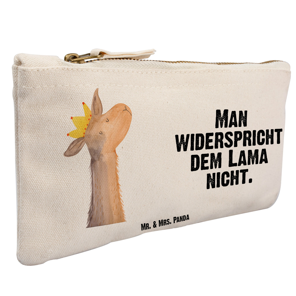Schminktasche Lamakopf König Schminktasche, Kosmetiktasche, Kosmetikbeutel, Stiftemäppchen, Etui, Federmappe, Makeup, XXL, Schminketui, Kosmetiketui, Schlamperetui, Lama, Alpaka, Lamas, König, Königin, Freundin, Mama, Papa, Büro Kollege, Kollegin, Chef, Vorgesetzter, Abi, Abitur