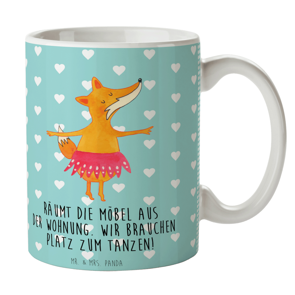 Tasse Fuchs Ballerina Fuchs, Fuchs Spruch, Füchse, Füchsin, Ballerina, Ballett, Tänzerin, Tanzen, Party, Einladung, Geburtstag Becher, Kaffeetasse, Kaffeebecher, Tee, Frühstück, Büro  Fuchs