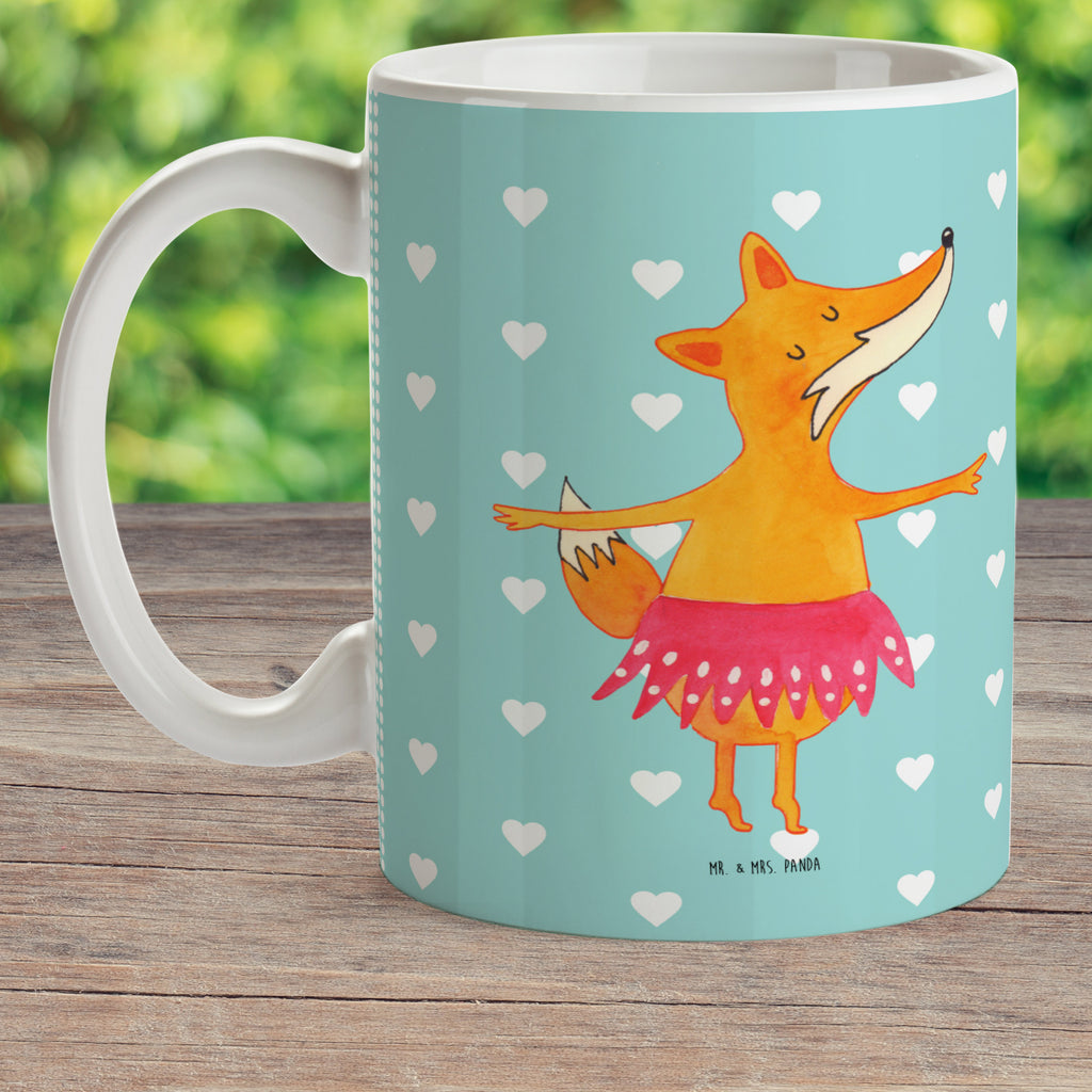 Kindertasse Fuchs Ballerina Kunststoff Tasse, Kindergarten, Tasse, Trinkbecher, Camping Becher, Kaffeetasse, Kunststoffbecher, Kindergartenbecher, Outdoorgeschirr, Kunststoffgeschirr, Reisebecher, Reisetasse, Kinderbecher, Fuchs, Fuchs Spruch, Füchse, Füchsin, Ballerina, Ballett, Tänzerin, Tanzen, Party, Einladung, Geburtstag