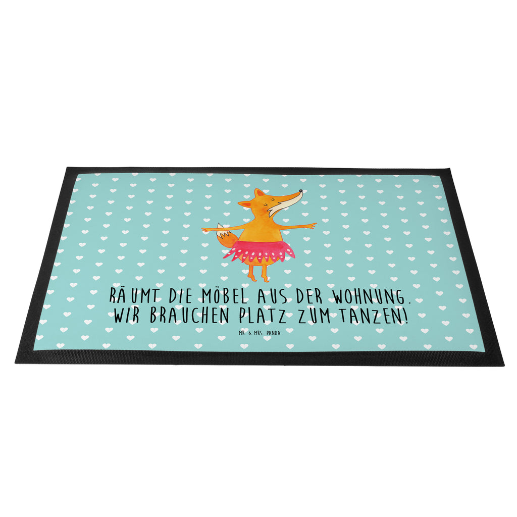 Fußmatte Fuchs Ballerina Fuchs, Fuchs Spruch, Füchse, Füchsin, Ballerina, Ballett, Tänzerin, Tanzen, Party, Einladung, Geburtstag Türvorleger, Schmutzmatte, Fußabtreter, Matte, Schmutzfänger, Fußabstreifer, Schmutzfangmatte, Türmatte, Motivfußmatte,  Haustürmatte, Vorleger  Fuchs
