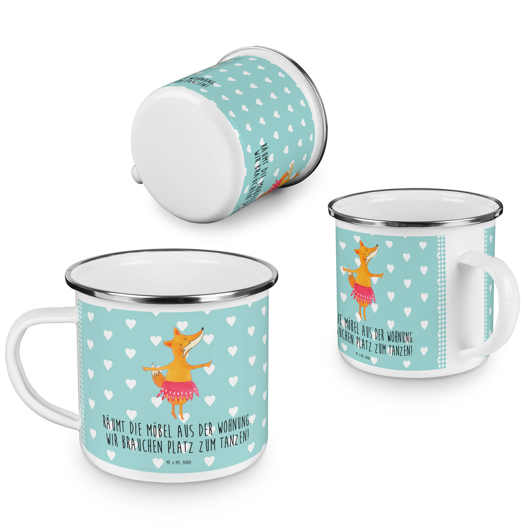 Camping Emaille Tasse Fuchs Ballerina Campingtasse, Trinkbecher, Metalltasse, Outdoor Tasse, Emaille Trinkbecher, Blechtasse Outdoor, Emaille Campingbecher, Edelstahl Trinkbecher, Metalltasse für Camping, Kaffee Blechtasse, Camping Tasse Metall, Fuchs, Fuchs Spruch, Füchse, Füchsin, Ballerina, Ballett, Tänzerin, Tanzen, Party, Einladung, Geburtstag