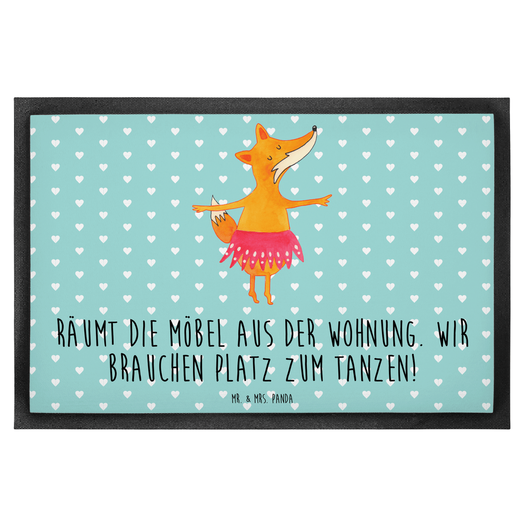 Fußmatte Fuchs Ballerina Fuchs, Fuchs Spruch, Füchse, Füchsin, Ballerina, Ballett, Tänzerin, Tanzen, Party, Einladung, Geburtstag Türvorleger, Schmutzmatte, Fußabtreter, Matte, Schmutzfänger, Fußabstreifer, Schmutzfangmatte, Türmatte, Motivfußmatte,  Haustürmatte, Vorleger  Fuchs