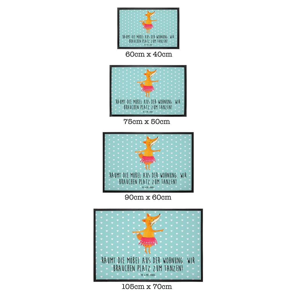 Fußmatte Fuchs Ballerina Fuchs, Fuchs Spruch, Füchse, Füchsin, Ballerina, Ballett, Tänzerin, Tanzen, Party, Einladung, Geburtstag Türvorleger, Schmutzmatte, Fußabtreter, Matte, Schmutzfänger, Fußabstreifer, Schmutzfangmatte, Türmatte, Motivfußmatte,  Haustürmatte, Vorleger  Fuchs