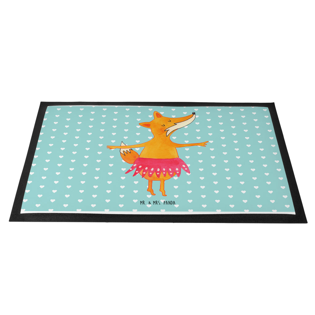 Fußmatte Fuchs Ballerina Fuchs, Fuchs Spruch, Füchse, Füchsin, Ballerina, Ballett, Tänzerin, Tanzen, Party, Einladung, Geburtstag Türvorleger, Schmutzmatte, Fußabtreter, Matte, Schmutzfänger, Fußabstreifer, Schmutzfangmatte, Türmatte, Motivfußmatte,  Haustürmatte, Vorleger  Fuchs