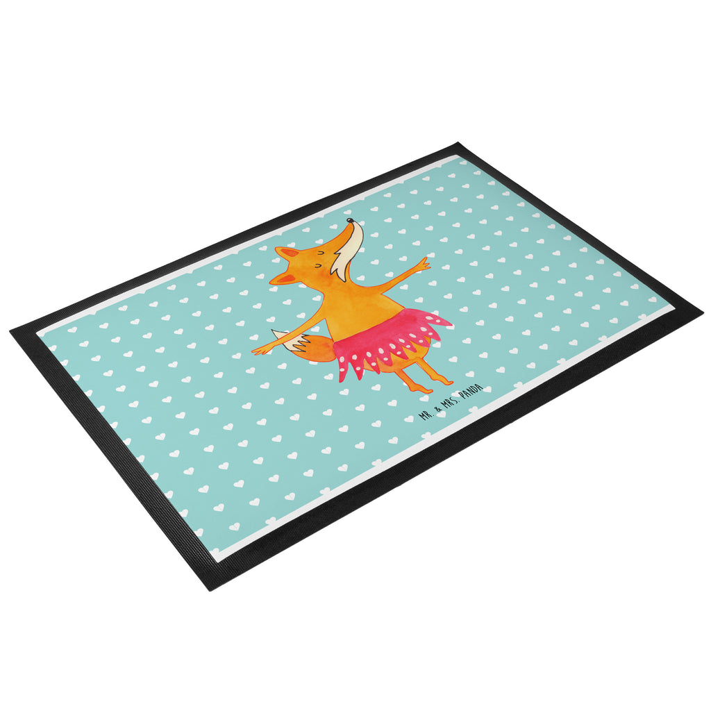 Fußmatte Fuchs Ballerina Fuchs, Fuchs Spruch, Füchse, Füchsin, Ballerina, Ballett, Tänzerin, Tanzen, Party, Einladung, Geburtstag Türvorleger, Schmutzmatte, Fußabtreter, Matte, Schmutzfänger, Fußabstreifer, Schmutzfangmatte, Türmatte, Motivfußmatte,  Haustürmatte, Vorleger  Fuchs