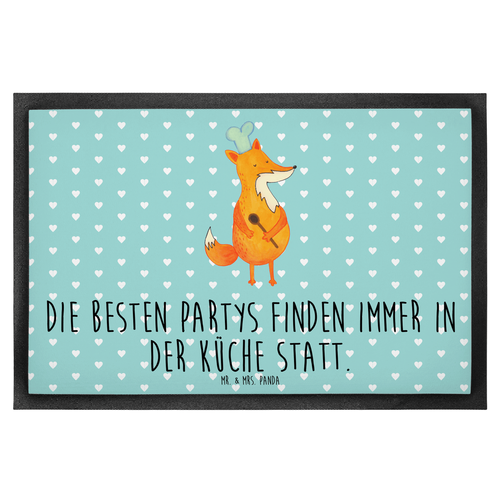 Fußmatte Fuchs Koch Fuchs, Füchse, Koch Geschenk, Küche Spruch, Küche Deko, Köche, Bäcker, Party Spruch, Spruch lustig, witzig Türvorleger, Schmutzmatte, Fußabtreter, Matte, Schmutzfänger, Fußabstreifer, Schmutzfangmatte, Türmatte, Motivfußmatte,  Haustürmatte, Vorleger  Fuchs