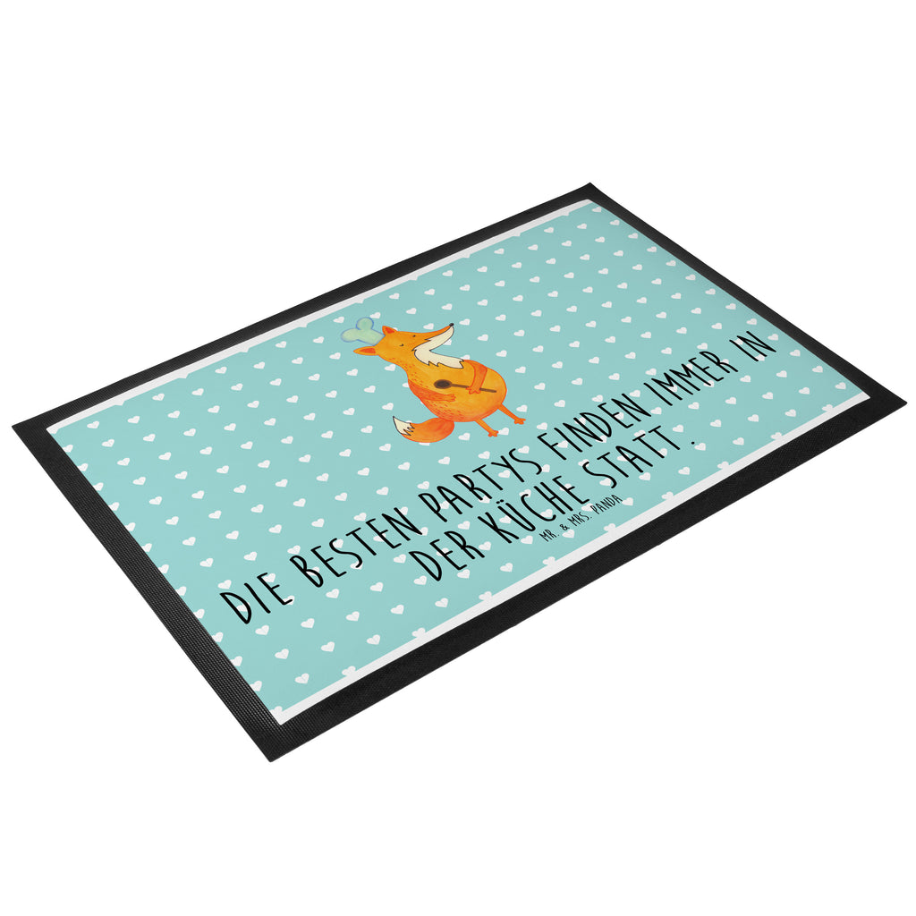 Fußmatte Fuchs Koch Fuchs, Füchse, Koch Geschenk, Küche Spruch, Küche Deko, Köche, Bäcker, Party Spruch, Spruch lustig, witzig Türvorleger, Schmutzmatte, Fußabtreter, Matte, Schmutzfänger, Fußabstreifer, Schmutzfangmatte, Türmatte, Motivfußmatte,  Haustürmatte, Vorleger  Fuchs