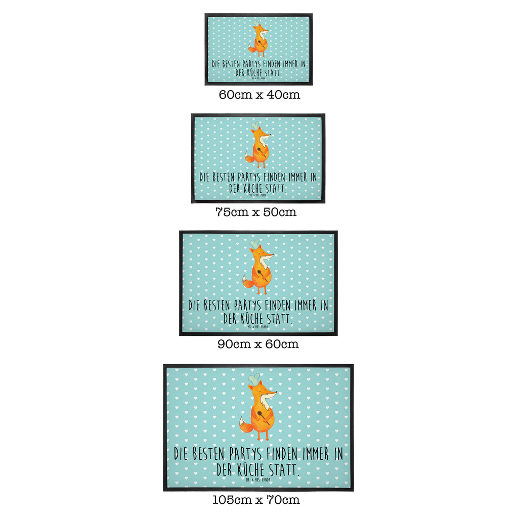 Fußmatte Fuchs Koch Fuchs, Füchse, Koch Geschenk, Küche Spruch, Küche Deko, Köche, Bäcker, Party Spruch, Spruch lustig, witzig Türvorleger, Schmutzmatte, Fußabtreter, Matte, Schmutzfänger, Fußabstreifer, Schmutzfangmatte, Türmatte, Motivfußmatte,  Haustürmatte, Vorleger  Fuchs