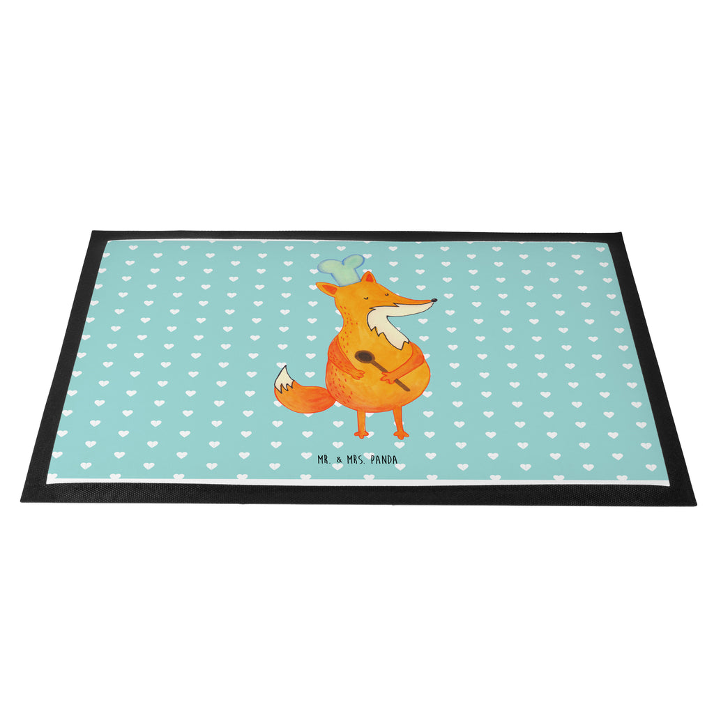 Fußmatte Fuchs Koch Fuchs, Füchse, Koch Geschenk, Küche Spruch, Küche Deko, Köche, Bäcker, Party Spruch, Spruch lustig, witzig Türvorleger, Schmutzmatte, Fußabtreter, Matte, Schmutzfänger, Fußabstreifer, Schmutzfangmatte, Türmatte, Motivfußmatte,  Haustürmatte, Vorleger  Fuchs