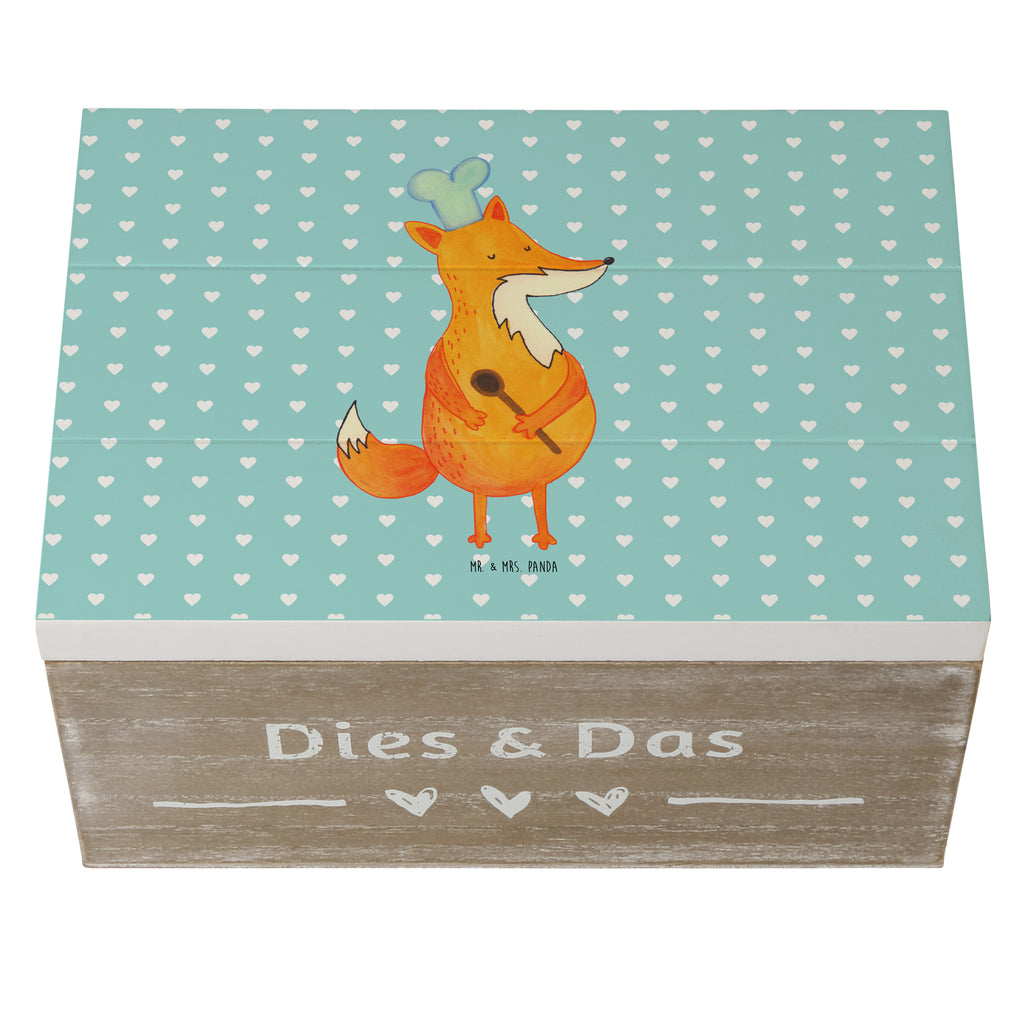 Holzkiste Fuchs Koch Holzkiste, Kiste, Schatzkiste, Truhe, Schatulle, XXL, Erinnerungsbox, Erinnerungskiste, Dekokiste, Aufbewahrungsbox, Fuchs, Füchse, Koch Geschenk, Küche Spruch, Küche Deko, Köche, Bäcker, Party Spruch, Spruch lustig, witzig