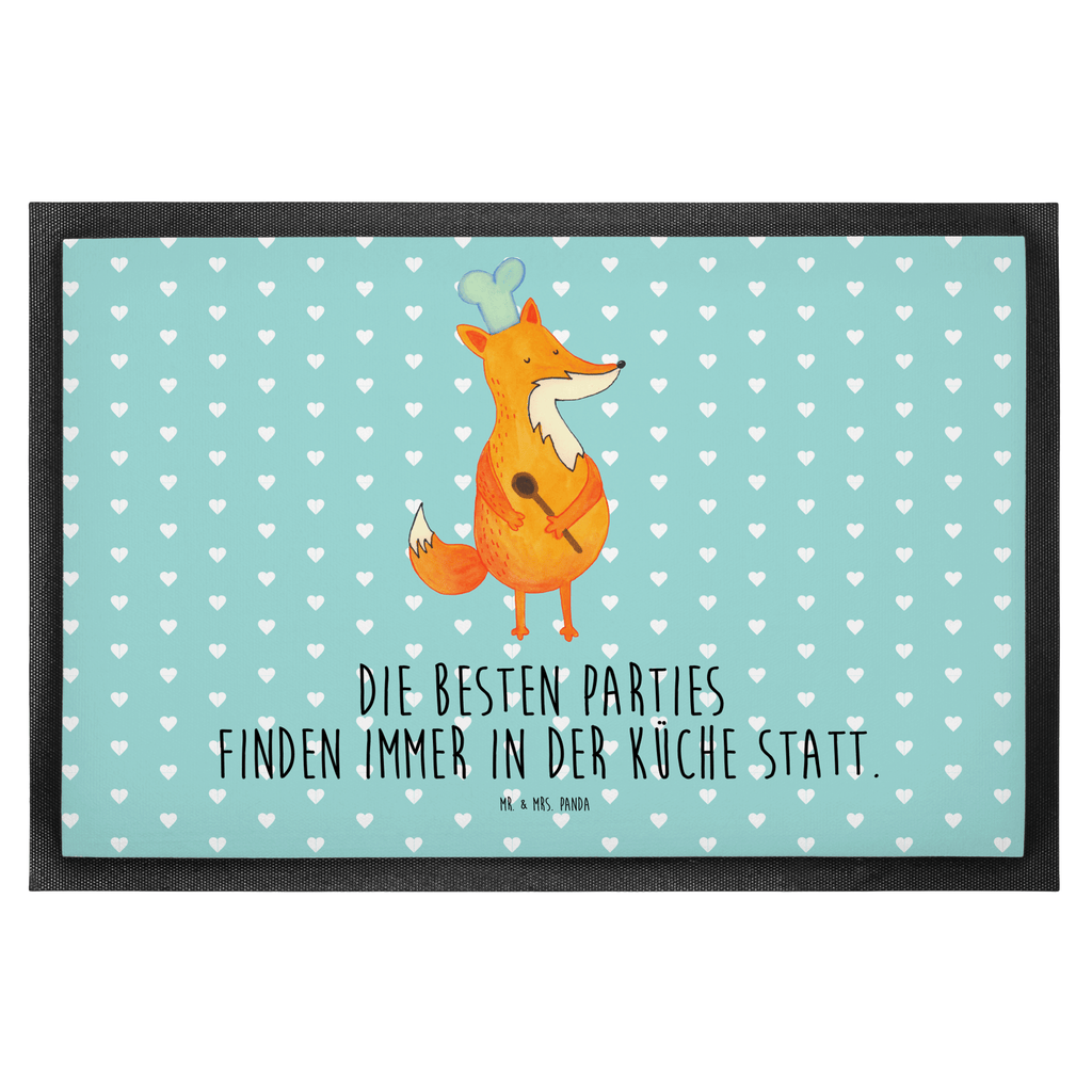 Fußmatte Fuchs Koch Fuchs, Füchse, Koch Geschenk, Küche Spruch, Küche Deko, Köche, Bäcker, Party Spruch, Spruch lustig, witzig Türvorleger, Schmutzmatte, Fußabtreter, Matte, Schmutzfänger, Fußabstreifer, Schmutzfangmatte, Türmatte, Motivfußmatte,  Haustürmatte, Vorleger  Fuchs