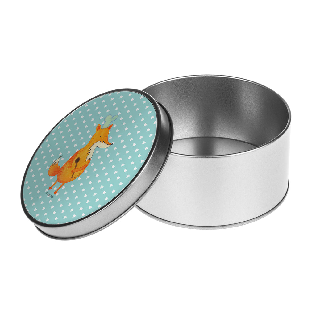 Blechdose rund Fuchs Koch Metalldose, Keksdose, Dose, Vorratsdose, Geschenkbox, Fuchs, Füchse, Koch Geschenk, Küche Spruch, Küche Deko, Köche, Bäcker, Party Spruch, Spruch lustig, witzig