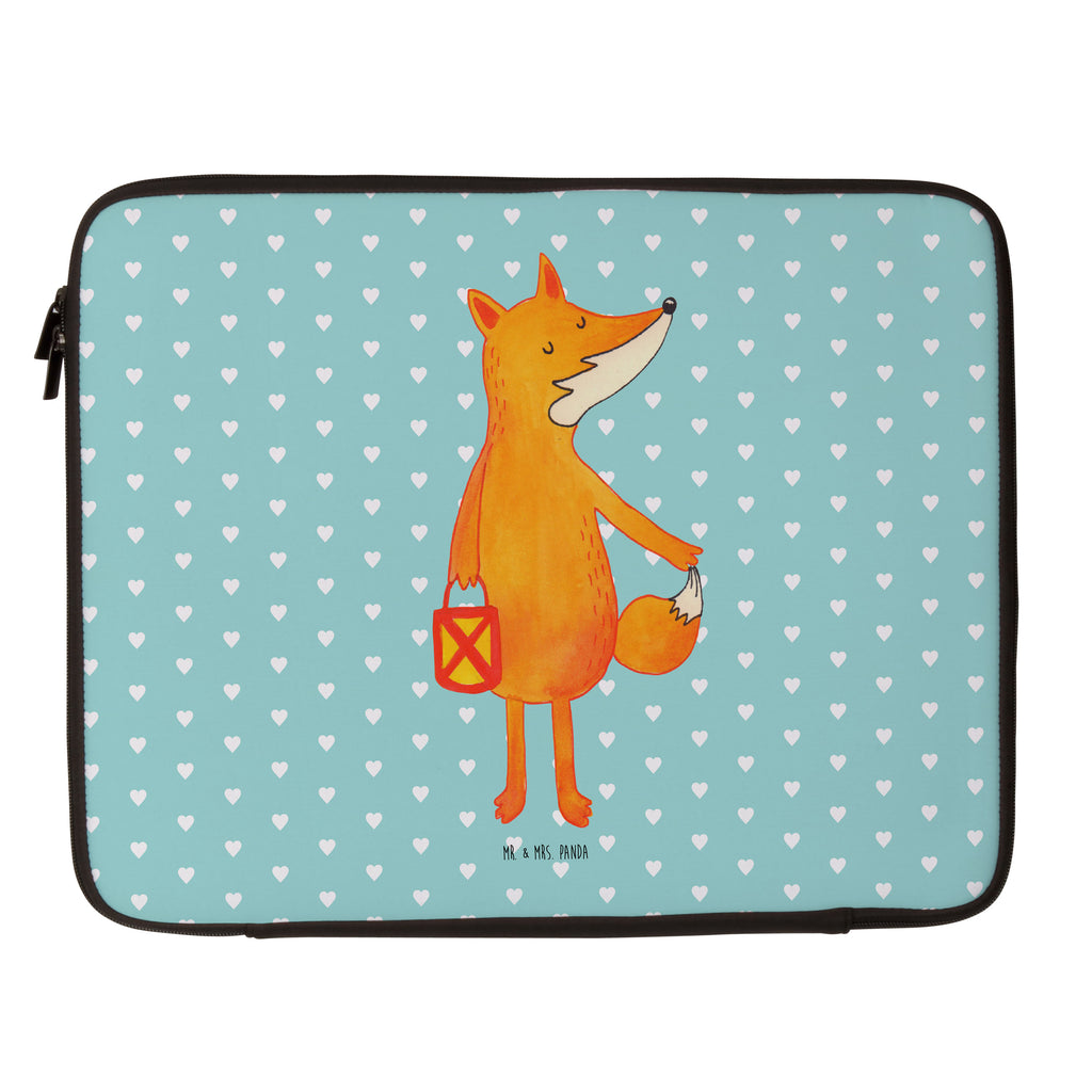 20 x 28 Notebook Tasche  Fuchs Laterne Notebook Tasche, Laptop, Computertasche, Tasche, Fuchs, Füchse, Spruch trösten, Liebeskummer Spruch, Laterne, Sankt Martin, Laternenumzug, Aufmuntern, Cäsar Otto Hugo Flaischlen