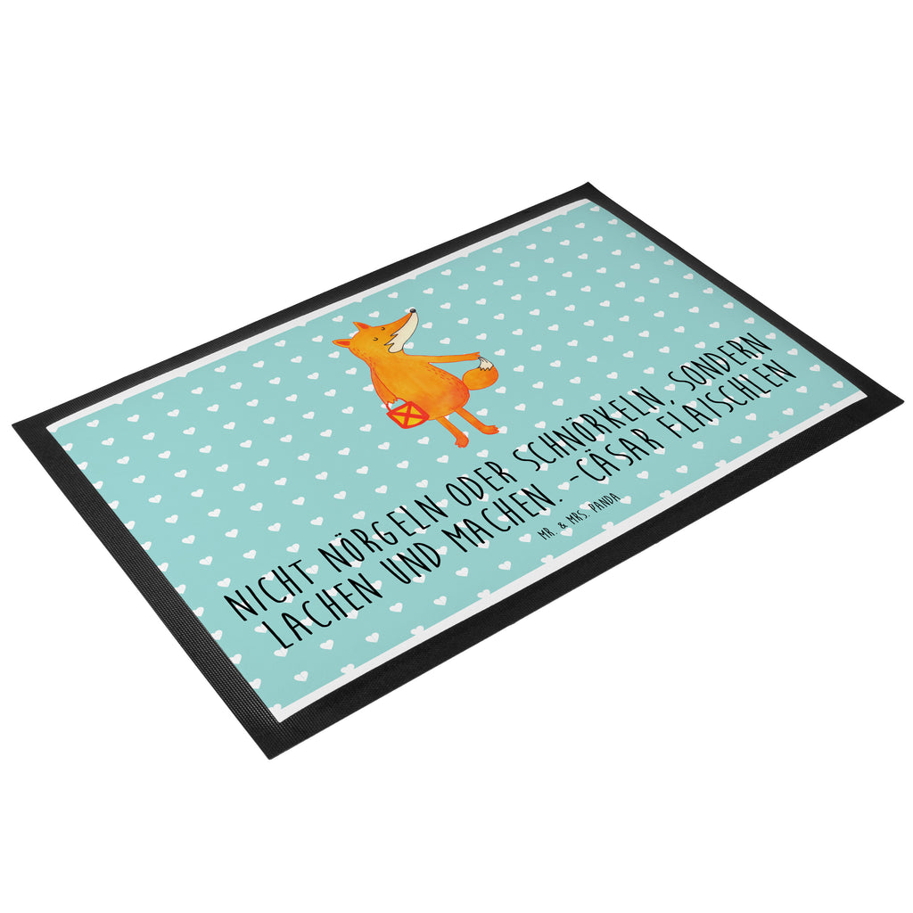 Fußmatte Fuchs Laterne Fuchs, Füchse, Spruch trösten, Liebeskummer Spruch, Laterne, Sankt Martin, Laternenumzug, Aufmuntern, Cäsar Otto Hugo Flaischlen Türvorleger, Schmutzmatte, Fußabtreter, Matte, Schmutzfänger, Fußabstreifer, Schmutzfangmatte, Türmatte, Motivfußmatte,  Haustürmatte, Vorleger  Fuchs