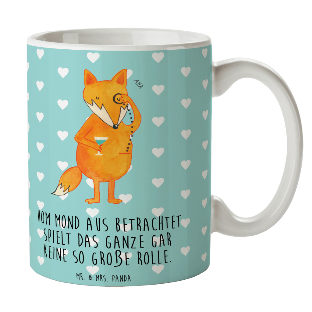 Tasse Fuchs Lord Fuchs, Füchse, tröstende Worte, Spruch lustig, Liebeskummer Geschenk, Motivation Spruch, Problemlösung Becher, Kaffeetasse, Kaffeebecher, Tee, Frühstück, Büro  Fuchs