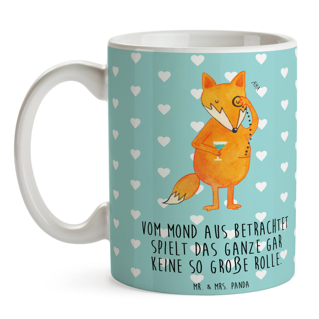 Tasse Fuchs Lord Fuchs, Füchse, tröstende Worte, Spruch lustig, Liebeskummer Geschenk, Motivation Spruch, Problemlösung Becher, Kaffeetasse, Kaffeebecher, Tee, Frühstück, Büro  Fuchs