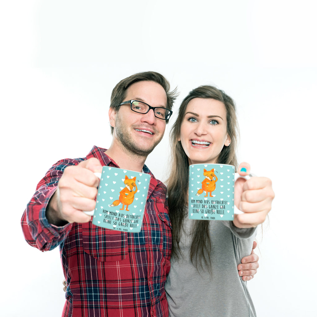 Tasse Fuchs Lord Fuchs, Füchse, tröstende Worte, Spruch lustig, Liebeskummer Geschenk, Motivation Spruch, Problemlösung Becher, Kaffeetasse, Kaffeebecher, Tee, Frühstück, Büro  Fuchs