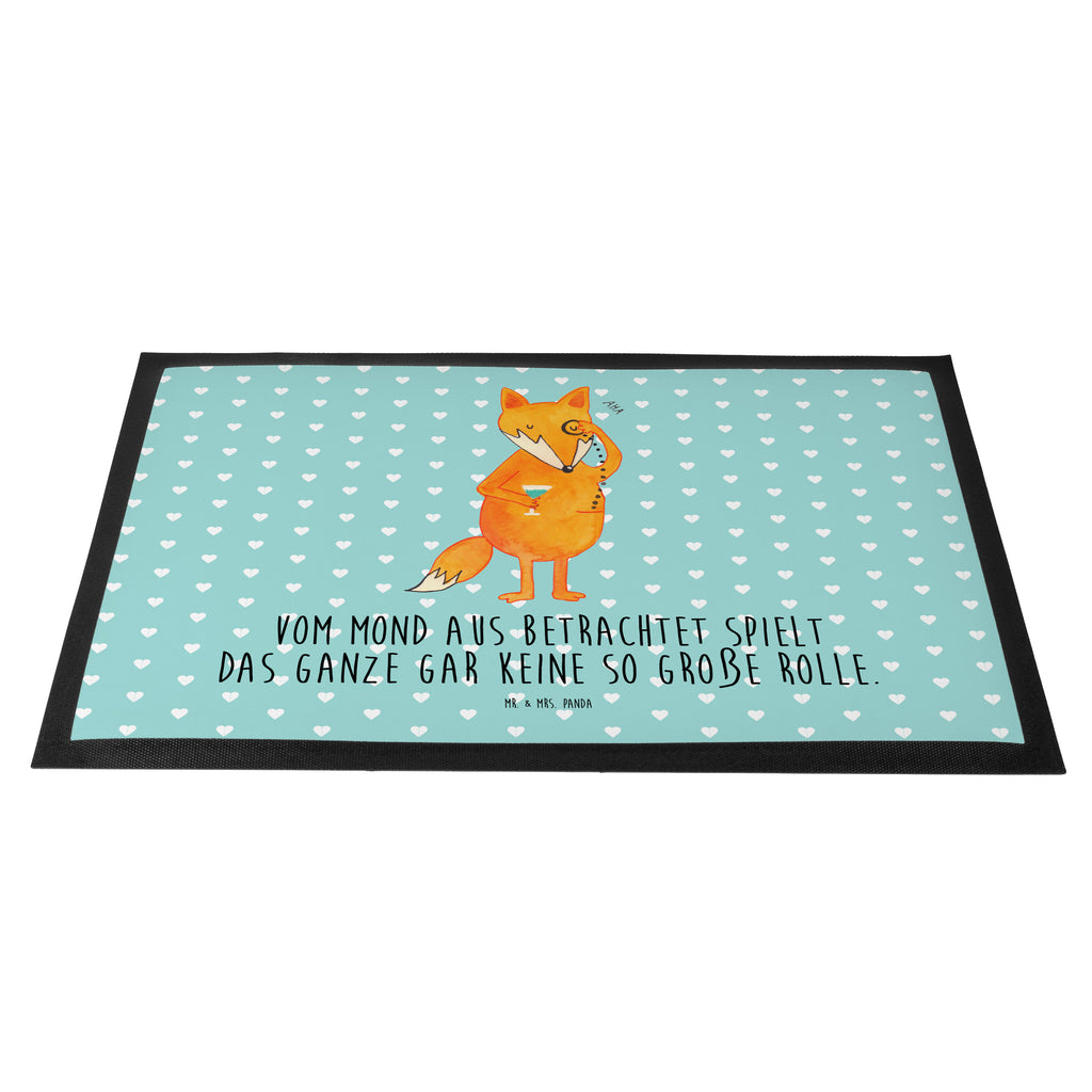 Fußmatte Fuchs Lord Fuchs, Füchse, tröstende Worte, Spruch lustig, Liebeskummer Geschenk, Motivation Spruch, Problemlösung Türvorleger, Schmutzmatte, Fußabtreter, Matte, Schmutzfänger, Fußabstreifer, Schmutzfangmatte, Türmatte, Motivfußmatte,  Haustürmatte, Vorleger  Fuchs