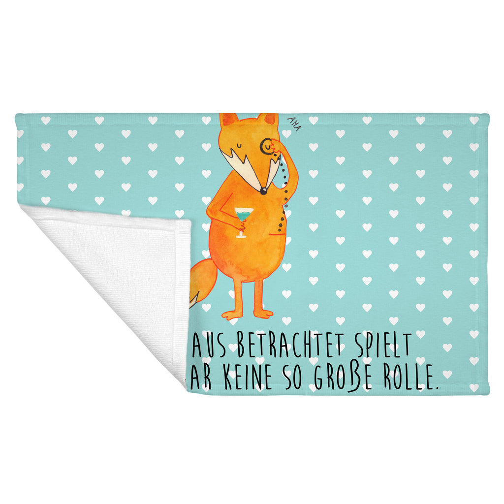 Gäste Handtuch Fuchs Lord Gästetuch, Reisehandtuch, Sport Handtuch, Frottier, Kinder Handtuch, Fuchs, Füchse, tröstende Worte, Spruch lustig, Liebeskummer Geschenk, Motivation Spruch, Problemlösung