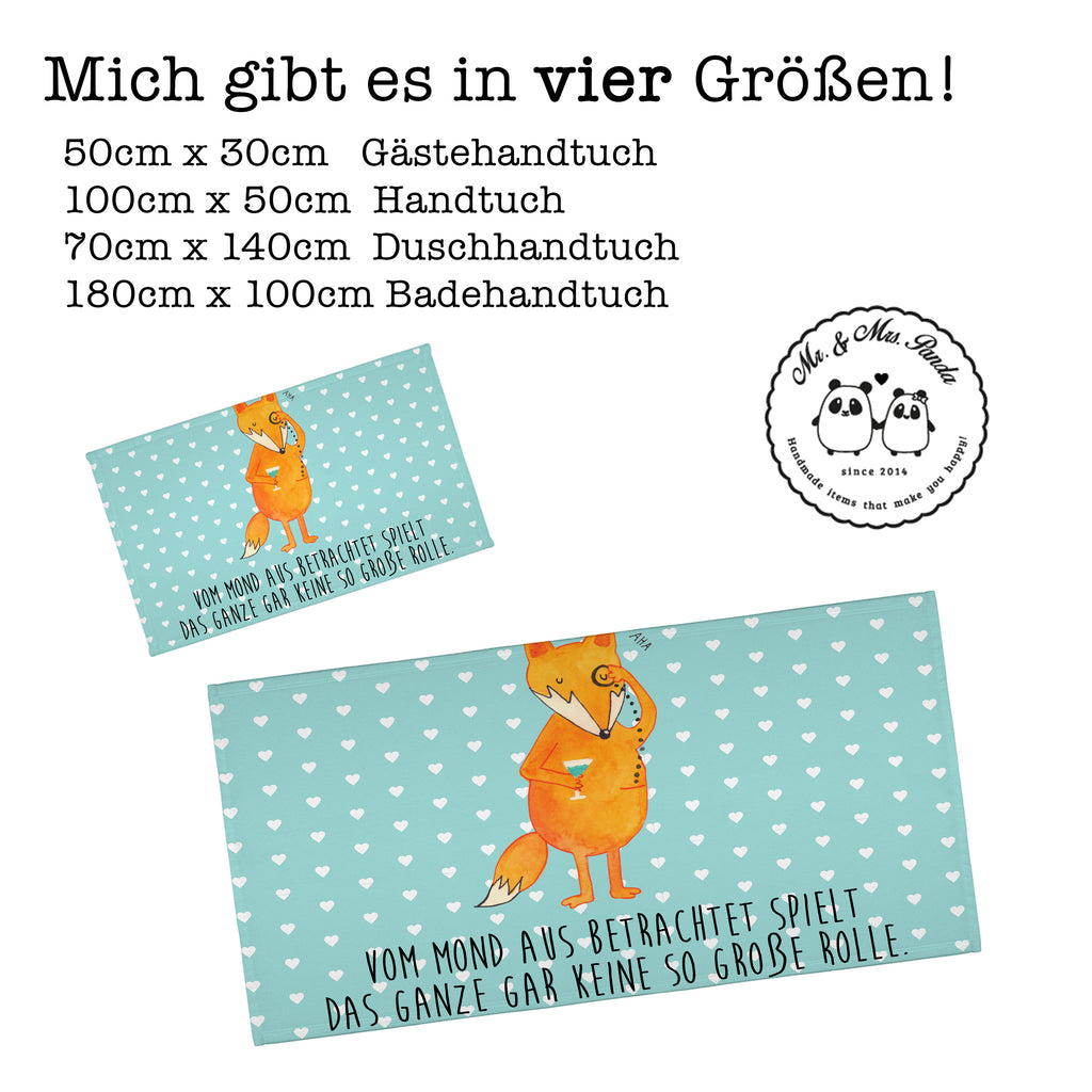 Gäste Handtuch Fuchs Lord Gästetuch, Reisehandtuch, Sport Handtuch, Frottier, Kinder Handtuch, Fuchs, Füchse, tröstende Worte, Spruch lustig, Liebeskummer Geschenk, Motivation Spruch, Problemlösung