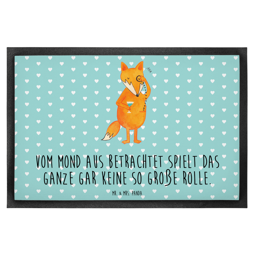 Fußmatte Fuchs Lord Fuchs, Füchse, tröstende Worte, Spruch lustig, Liebeskummer Geschenk, Motivation Spruch, Problemlösung Türvorleger, Schmutzmatte, Fußabtreter, Matte, Schmutzfänger, Fußabstreifer, Schmutzfangmatte, Türmatte, Motivfußmatte,  Haustürmatte, Vorleger  Fuchs
