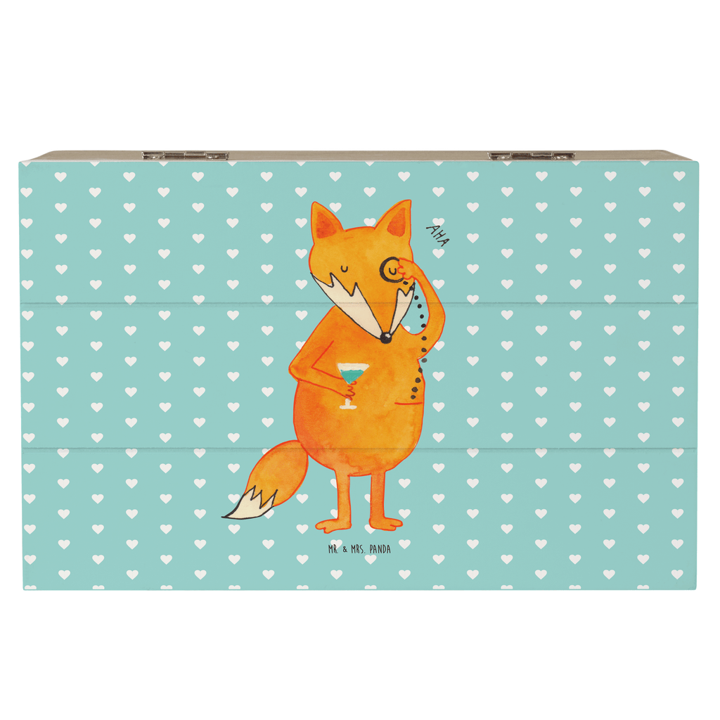 Holzkiste Fuchs Lord Holzkiste, Kiste, Schatzkiste, Truhe, Schatulle, XXL, Erinnerungsbox, Erinnerungskiste, Dekokiste, Aufbewahrungsbox, Fuchs, Füchse, tröstende Worte, Spruch lustig, Liebeskummer Geschenk, Motivation Spruch, Problemlösung
