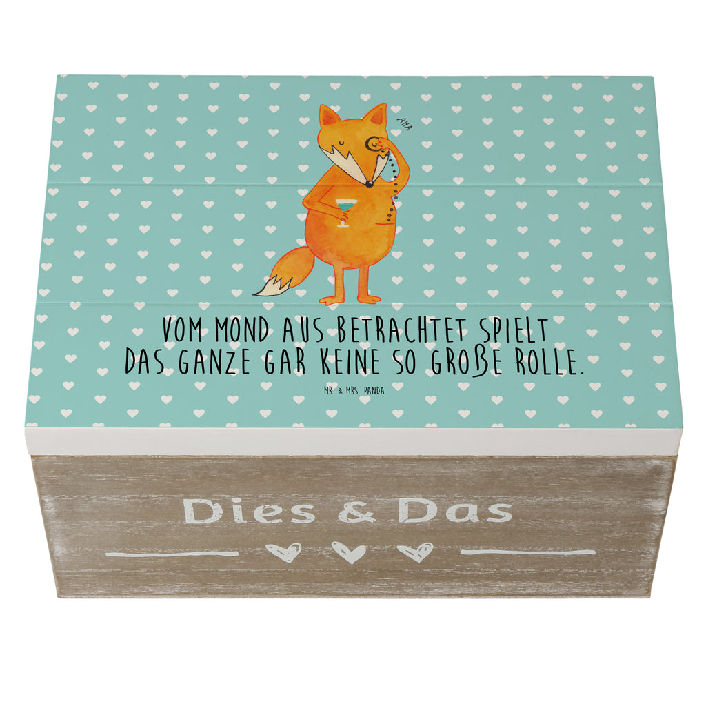 Holzkiste Fuchs Lord Holzkiste, Kiste, Schatzkiste, Truhe, Schatulle, XXL, Erinnerungsbox, Erinnerungskiste, Dekokiste, Aufbewahrungsbox, Fuchs, Füchse, tröstende Worte, Spruch lustig, Liebeskummer Geschenk, Motivation Spruch, Problemlösung