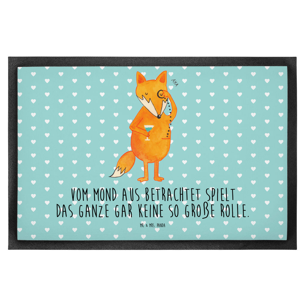 Fußmatte Fuchs Lord Fuchs, Füchse, tröstende Worte, Spruch lustig, Liebeskummer Geschenk, Motivation Spruch, Problemlösung Türvorleger, Schmutzmatte, Fußabtreter, Matte, Schmutzfänger, Fußabstreifer, Schmutzfangmatte, Türmatte, Motivfußmatte,  Haustürmatte, Vorleger  Fuchs