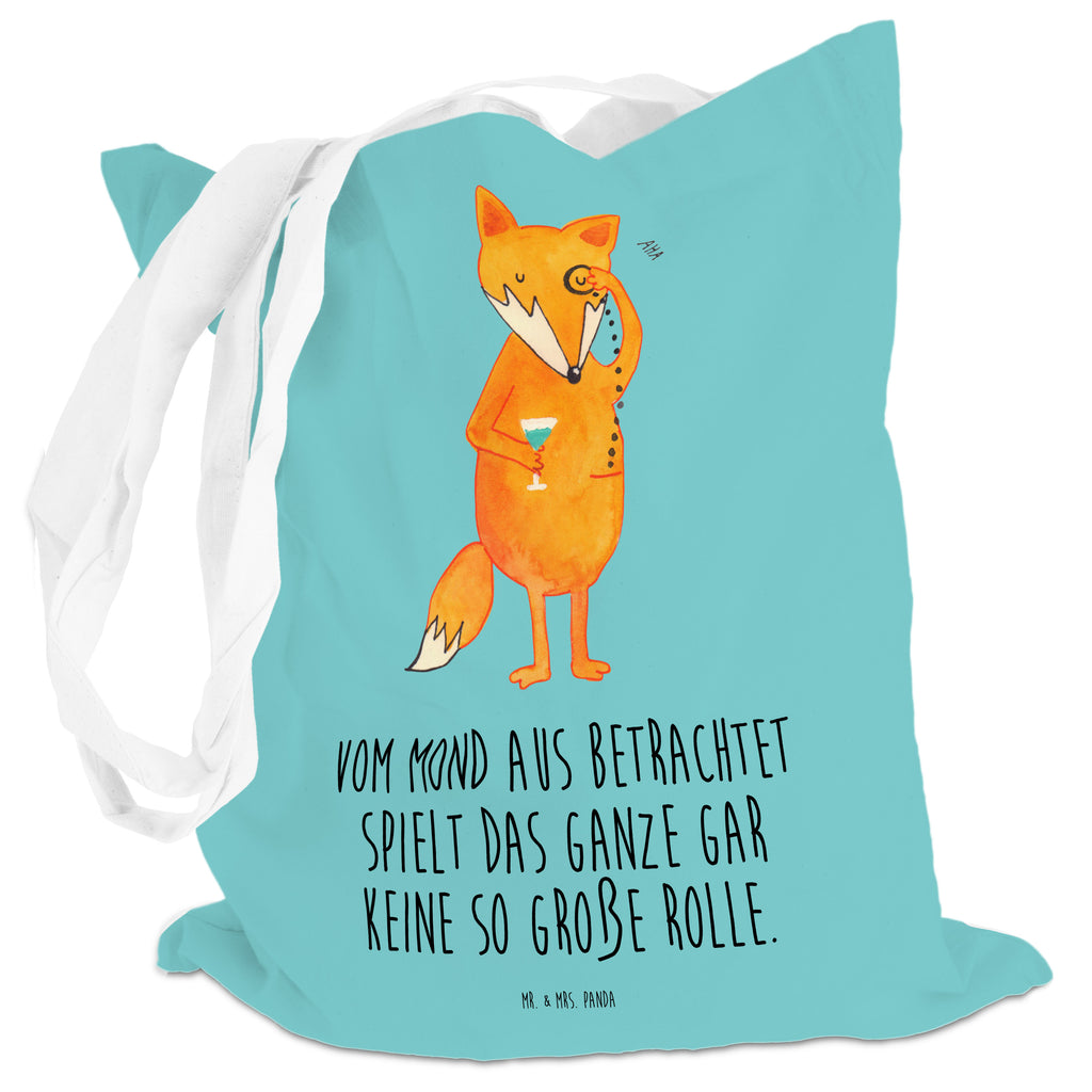 Tragetasche Fuchs Lord Beuteltasche, Beutel, Einkaufstasche, Jutebeutel, Stoffbeutel, Fuchs, Füchse, tröstende Worte, Spruch lustig, Liebeskummer Geschenk, Motivation Spruch, Problemlösung