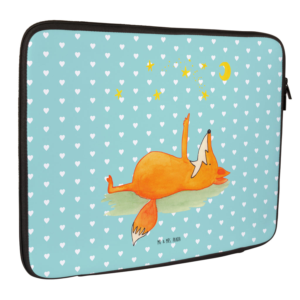 20 x 28 Notebook Tasche  Fuchs Sterne Notebook Tasche, Laptop, Computertasche, Tasche, Fuchs, Füchse, tröstende Worte, Spruch positiv, Spruch schön, Romantik, Always Look on the Bright Side of Life