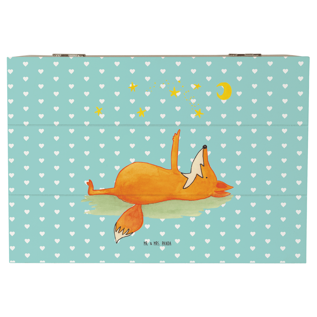 Holzkiste Fuchs Sterne Holzkiste, Kiste, Schatzkiste, Truhe, Schatulle, XXL, Erinnerungsbox, Erinnerungskiste, Dekokiste, Aufbewahrungsbox, Fuchs, Füchse, tröstende Worte, Spruch positiv, Spruch schön, Romantik, Always Look on the Bright Side of Life