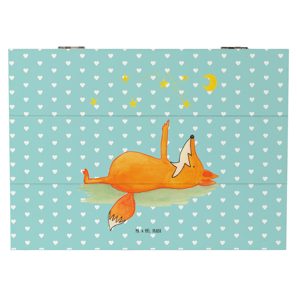 Holzkiste Fuchs Sterne Holzkiste, Kiste, Schatzkiste, Truhe, Schatulle, XXL, Erinnerungsbox, Erinnerungskiste, Dekokiste, Aufbewahrungsbox, Fuchs, Füchse, tröstende Worte, Spruch positiv, Spruch schön, Romantik, Always Look on the Bright Side of Life