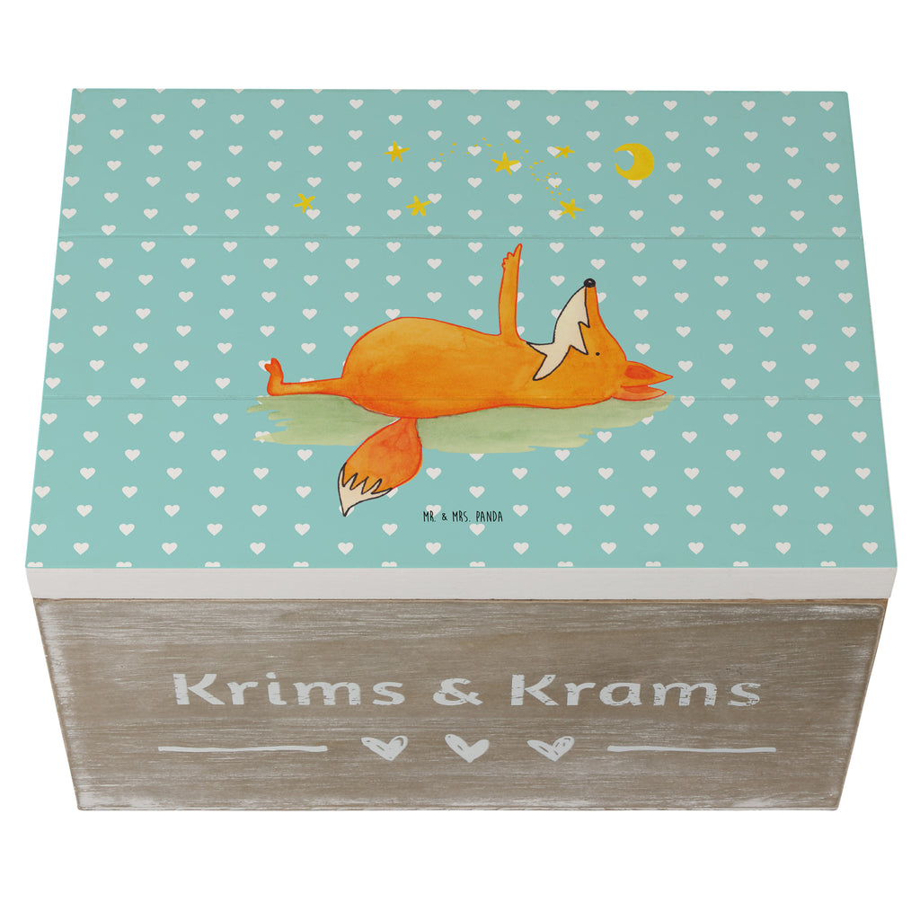 Holzkiste Fuchs Sterne Holzkiste, Kiste, Schatzkiste, Truhe, Schatulle, XXL, Erinnerungsbox, Erinnerungskiste, Dekokiste, Aufbewahrungsbox, Fuchs, Füchse, tröstende Worte, Spruch positiv, Spruch schön, Romantik, Always Look on the Bright Side of Life