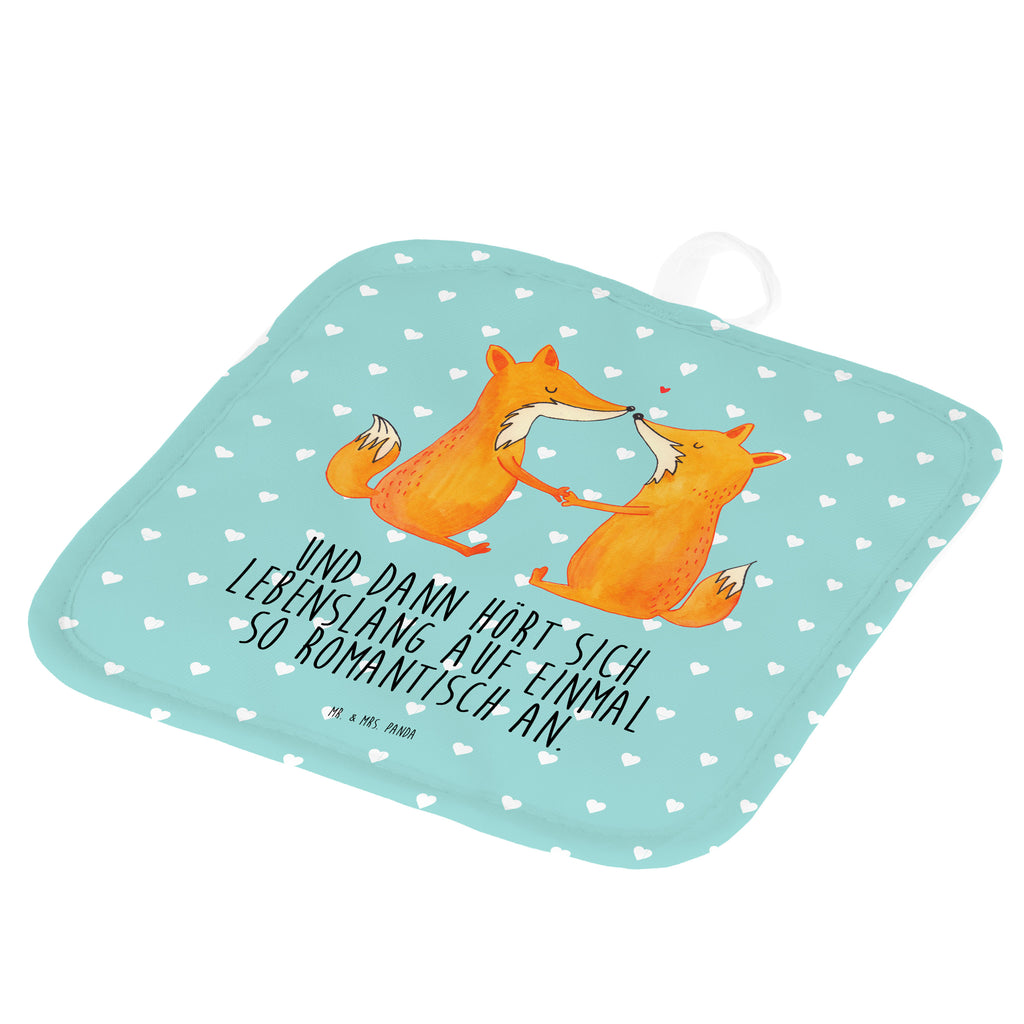 2er Set Topflappen  Füchse Liebe Topflappen, Topfuntersetzer, Ofenhandschuh, Topflappen Set, Topflappen lustig, Topflappen mit Spruch, Fuchs, Füchse, Fox, Liebe, Liebespaar, Paar, Partner, Freundin, Freund, Ehe, Verlobte, Ehemann, Ehefrau, Liebesbeweis