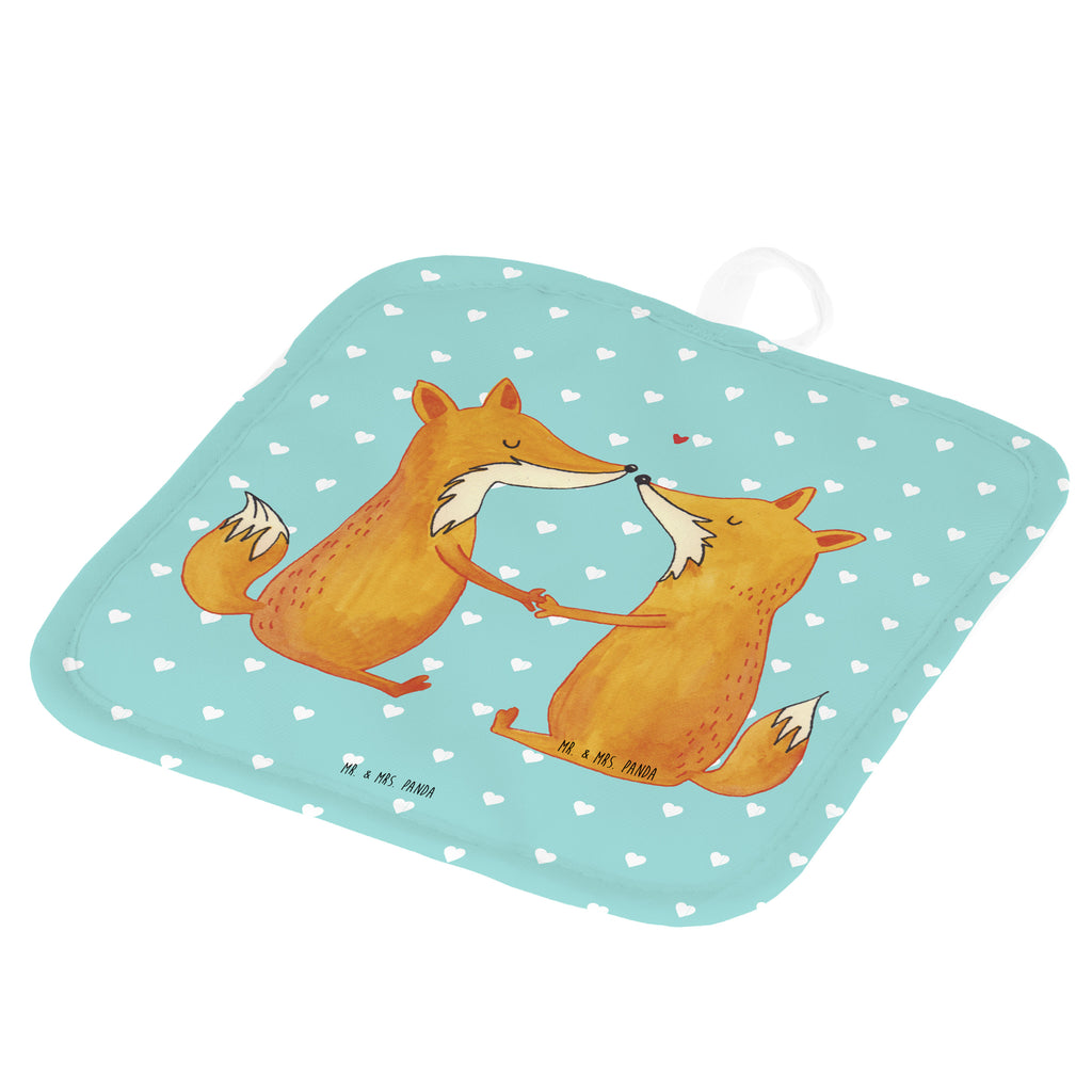 2er Set Topflappen  Füchse Liebe Topflappen, Topfuntersetzer, Ofenhandschuh, Topflappen Set, Topflappen lustig, Topflappen mit Spruch, Fuchs, Füchse, Fox, Liebe, Liebespaar, Paar, Partner, Freundin, Freund, Ehe, Verlobte, Ehemann, Ehefrau, Liebesbeweis