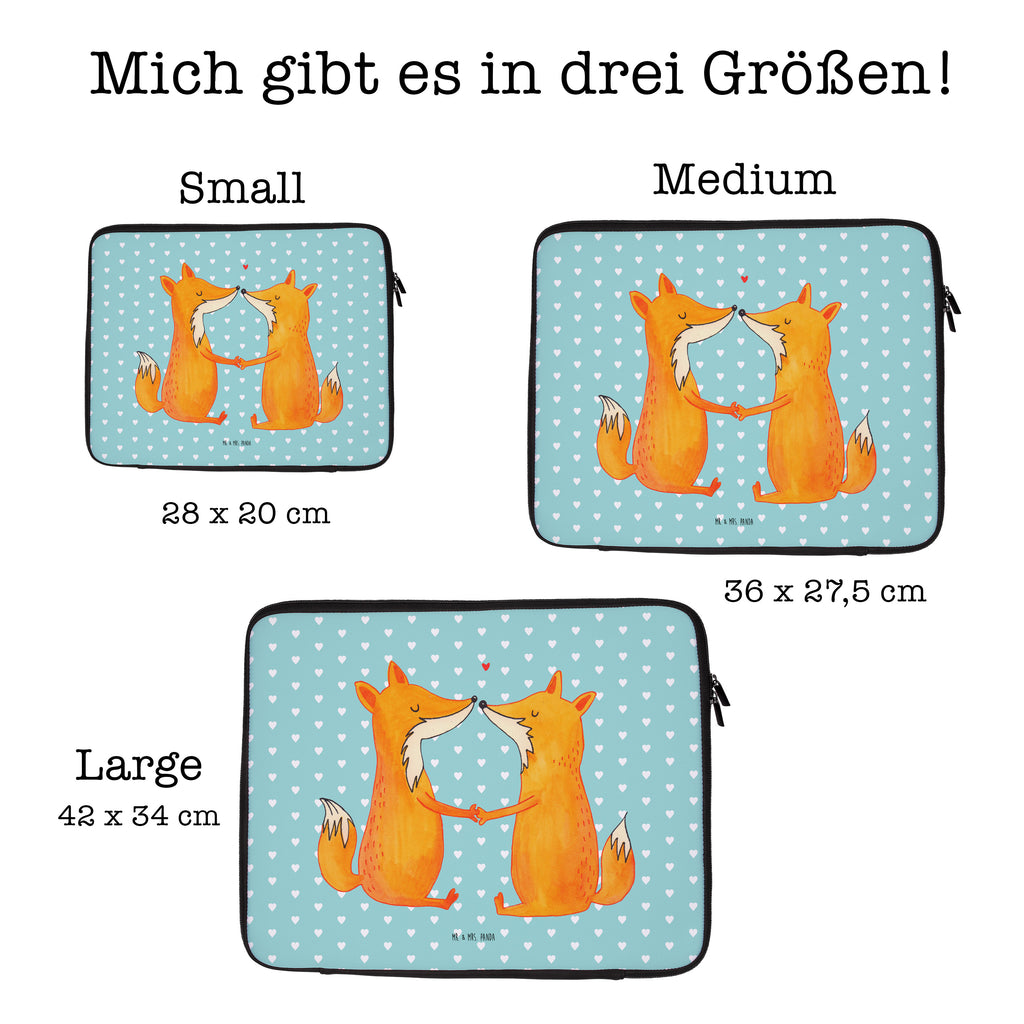 27 x 36 Notebook Tasche  Füchse Liebe Notebook Tasche, Laptop, Computertasche, Tasche, Damen, Schutzhülle, Fuchs, Füchse, Fox, Liebe, Liebespaar, Paar, Partner, Freundin, Freund, Ehe, Verlobte, Ehemann, Ehefrau, Liebesbeweis