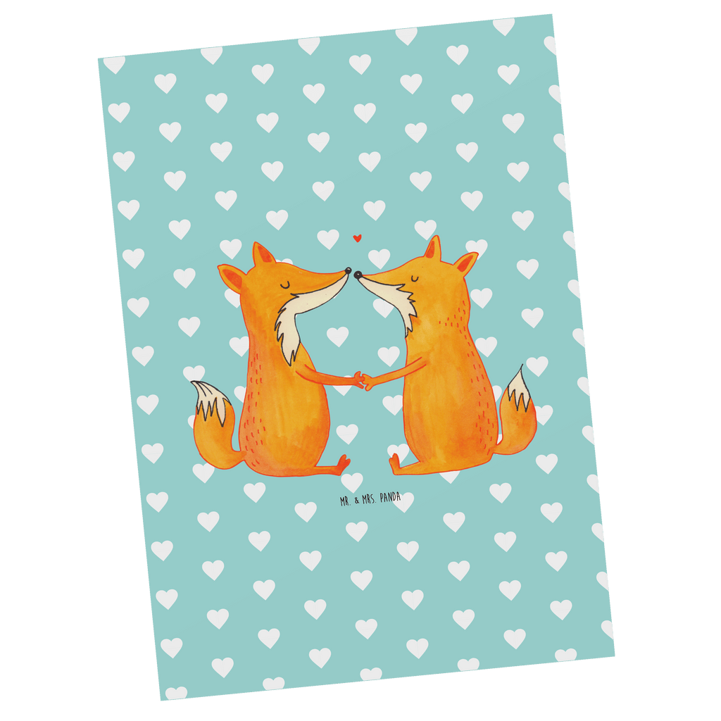 Postkarte Füchse Liebe Geschenkkarte, Grußkarte, Karte, Einladung, Ansichtskarte, Geburtstagskarte, Einladungskarte, Dankeskarte, Fuchs, Füchse, Fox, Liebe, Liebespaar, Paar, Partner, Freundin, Freund, Ehe, Verlobte, Ehemann, Ehefrau, Liebesbeweis