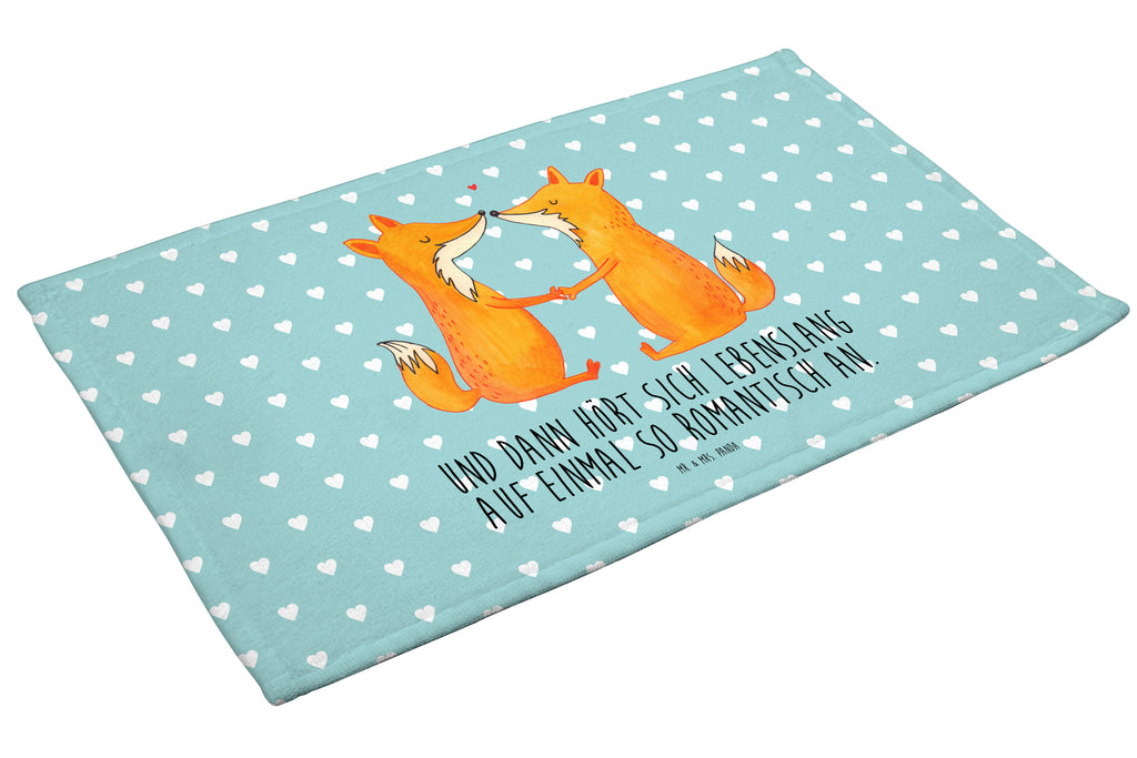 Gäste Handtuch Füchse Liebe Gästetuch, Reisehandtuch, Sport Handtuch, Frottier, Kinder Handtuch, Fuchs, Füchse, Fox, Liebe, Liebespaar, Paar, Partner, Freundin, Freund, Ehe, Verlobte, Ehemann, Ehefrau, Liebesbeweis