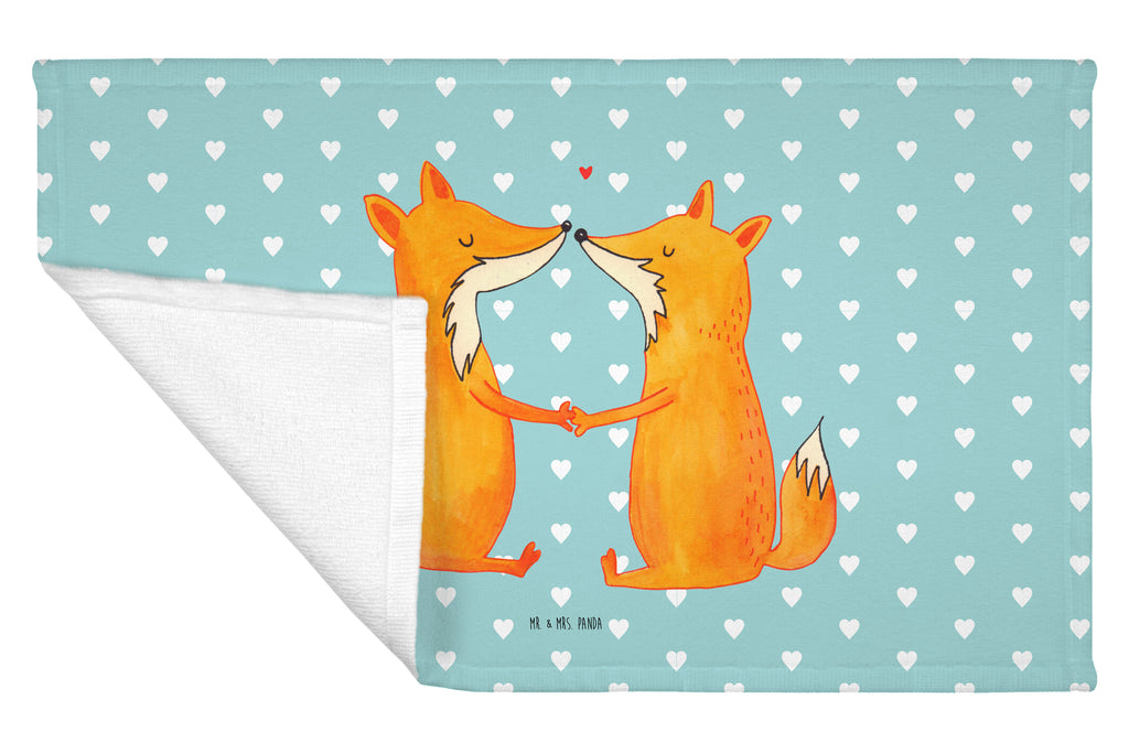 Gäste Handtuch Füchse Liebe Gästetuch, Reisehandtuch, Sport Handtuch, Frottier, Kinder Handtuch, Fuchs, Füchse, Fox, Liebe, Liebespaar, Paar, Partner, Freundin, Freund, Ehe, Verlobte, Ehemann, Ehefrau, Liebesbeweis