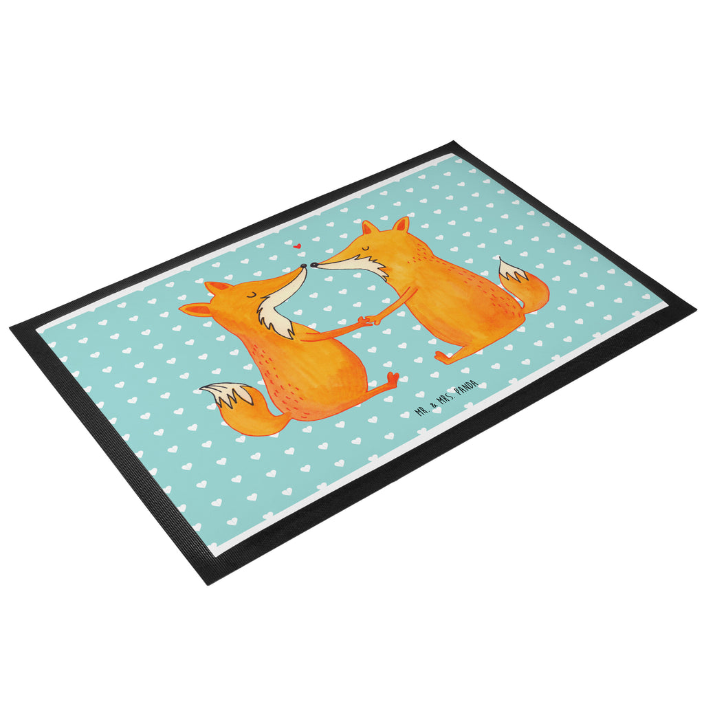 Fußmatte Füchse Liebe Fuchs, Füchse, Fox, Liebe, Liebespaar, Paar, Partner, Freundin, Freund, Ehe, Verlobte, Ehemann, Ehefrau, Liebesbeweis Türvorleger, Schmutzmatte, Fußabtreter, Matte, Schmutzfänger, Fußabstreifer, Schmutzfangmatte, Türmatte, Motivfußmatte,  Haustürmatte, Vorleger  Fuchs