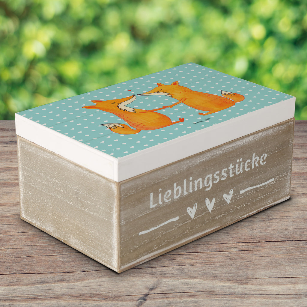 Holzkiste Füchse Liebe Holzkiste, Kiste, Schatzkiste, Truhe, Schatulle, XXL, Erinnerungsbox, Erinnerungskiste, Dekokiste, Aufbewahrungsbox, Fuchs, Füchse, Fox, Liebe, Liebespaar, Paar, Partner, Freundin, Freund, Ehe, Verlobte, Ehemann, Ehefrau, Liebesbeweis