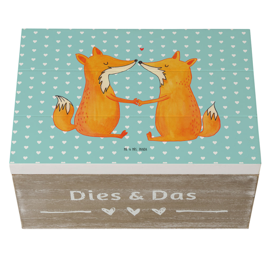 Holzkiste Füchse Liebe Holzkiste, Kiste, Schatzkiste, Truhe, Schatulle, XXL, Erinnerungsbox, Erinnerungskiste, Dekokiste, Aufbewahrungsbox, Fuchs, Füchse, Fox, Liebe, Liebespaar, Paar, Partner, Freundin, Freund, Ehe, Verlobte, Ehemann, Ehefrau, Liebesbeweis