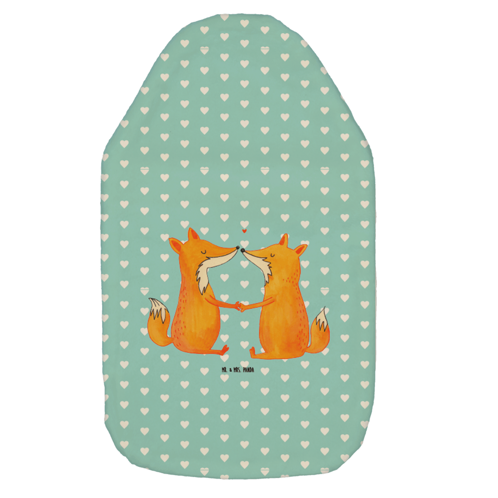Wärmflasche Füchse Liebe Wärmekissen, Kinderwärmflasche, Körnerkissen, Wärmflaschenbezug, Wärmflasche mit Bezug, Fuchs, Füchse, Fox, Liebe, Liebespaar, Paar, Partner, Freundin, Freund, Ehe, Verlobte, Ehemann, Ehefrau, Liebesbeweis