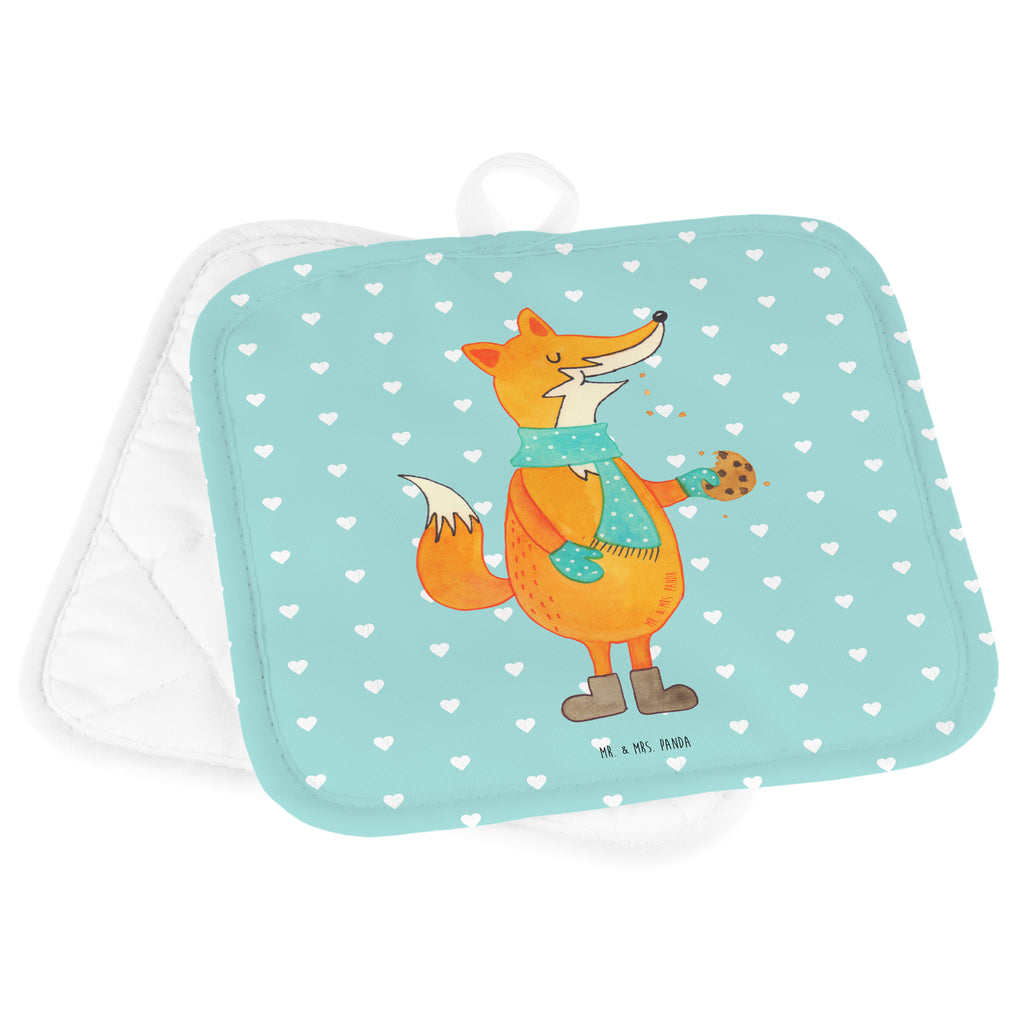 2er Set Topflappen  Fuchs Keks Topflappen, Topfuntersetzer, Ofenhandschuh, Topflappen Set, Topflappen lustig, Topflappen mit Spruch, Fuchs, Füchse, Backen Spruch, Kekse, Winter, Weihnachtszeit, Plätzchen, Liebe, Küche Deko