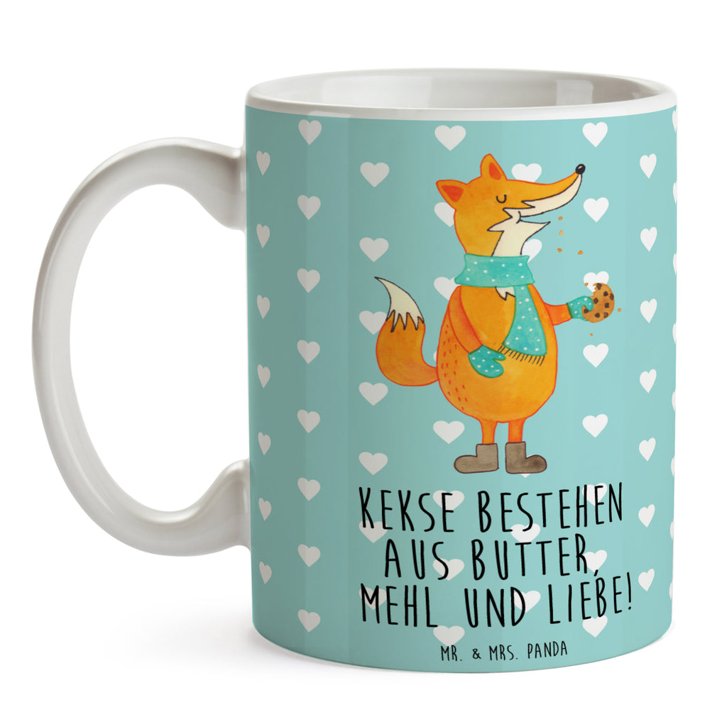 Tasse Fuchs Keks Fuchs, Füchse, Backen Spruch, Kekse, Winter, Weihnachtszeit, Plätzchen, Liebe, Küche Deko Becher, Kaffeetasse, Kaffeebecher, Tee, Frühstück, Büro  Fuchs